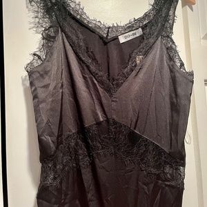 Vici- Black Lace Tank